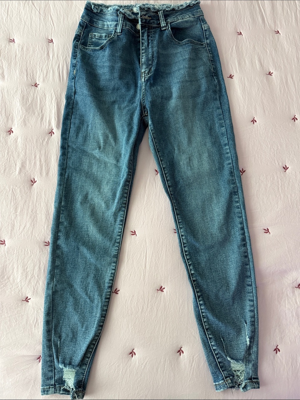 High-Rise Blue Women’s Jeans